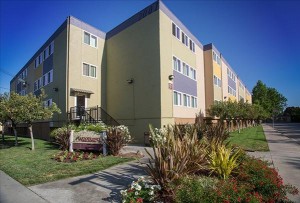 Equity Residential made roughly two dozen apartments available at its Woodland Park community in East Palo Alto, shown above, after a fire displaced residents in Redwood City