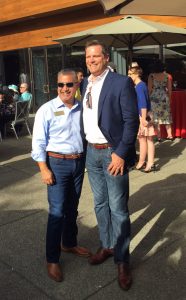 Derby Day photo Councilman Ernesto Olivares and Candidate David Hagele
